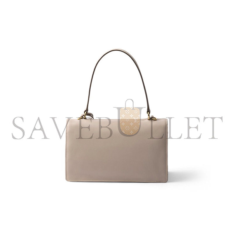 PRADA SOFT SOUND MEDIUM LEATHER SHOULDER BAG 1BN023 (28*16*10cm)